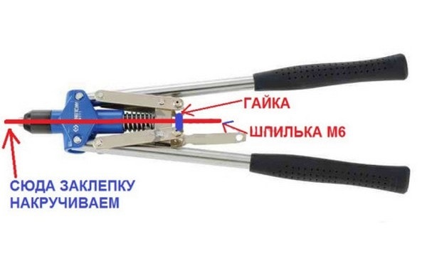 Заклёпочник ручной принцип работы Заклёпочник ручной принцип работы